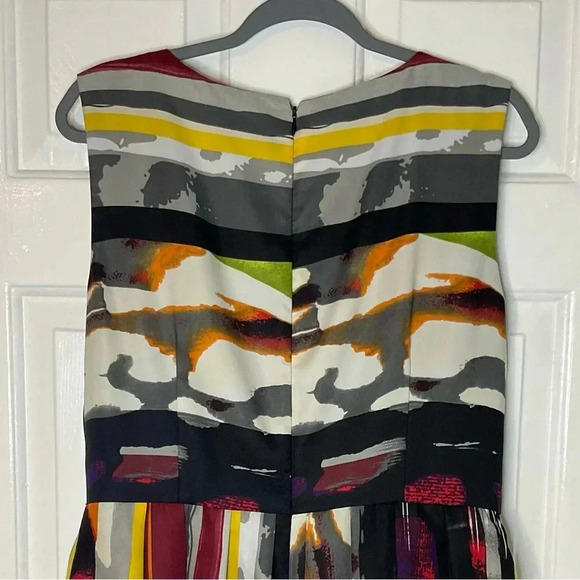 Ellen Tracy Multicolor Dress Size 12 - Picture 4 of 5